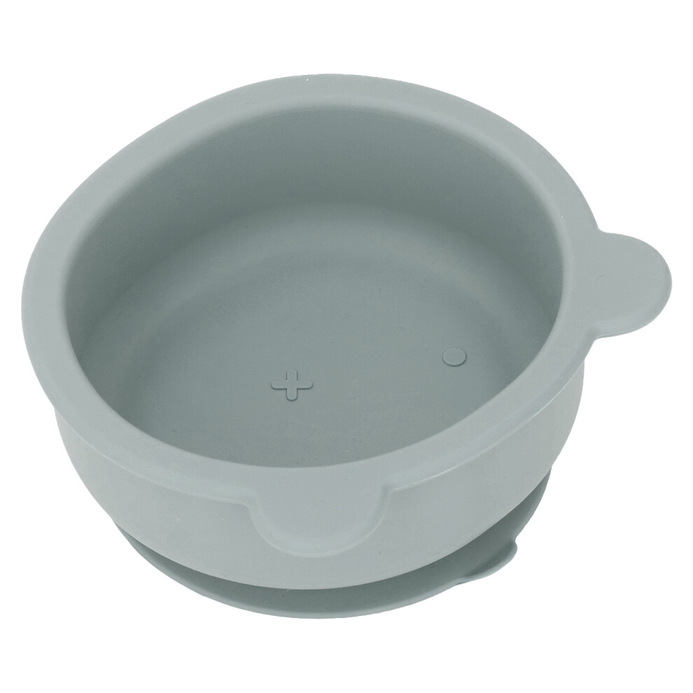 Baby Silicone Bear Bowl with Suction 200ml Olive Green for Toddlers