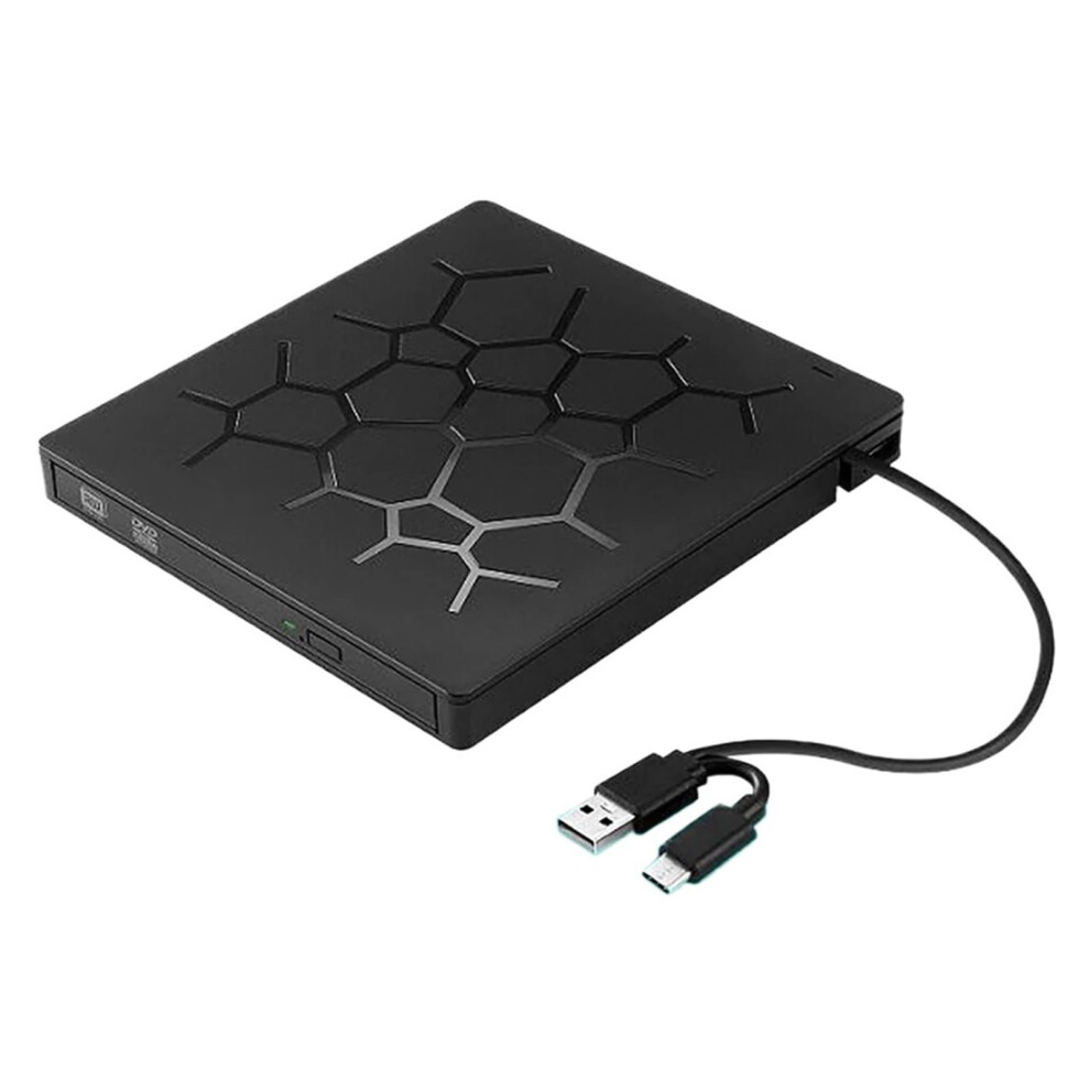 External Cd Dvd Drive Usb 3.0 Typec 6In1 With Bluray Playback And Sd/Tf Card Reader For Pc Laptop 9187378627969
