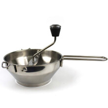 Stainless Steel Potato Ricer and Rotary Food Mill with Hand Crank, 3 Discs, MultiPurpose Use