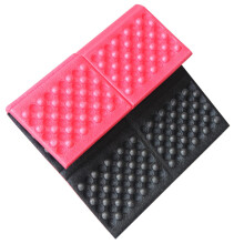 Folding Padded Sit Mat Insulated Waterproof Sit Pad For Camping, Hiking, Picnics, Outdoor Ground Cushion Red