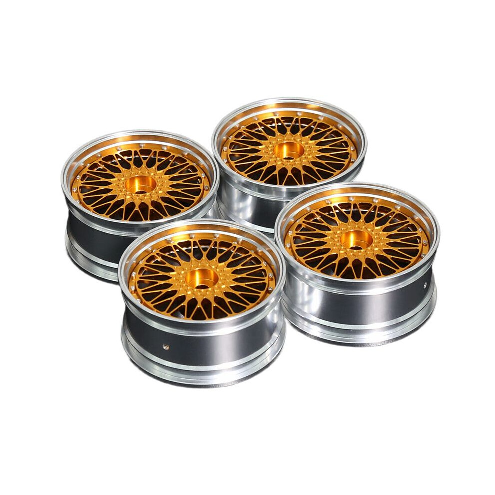 4Pcs 1.9In -Road Drift Touring Wheel Rim Hubs For 1/10 Hpi Redcat Sakura Hsp Rc Car Upgrade Parts D 6032093728244
