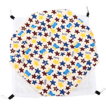 Warmer Plüsch-Hängematte für kleine Haustiere 20x20cm Hängebett mit Haken