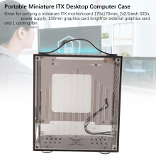 23 x 20,5 x 12 cm Miniatur-ITX-PC-Gehäuse,