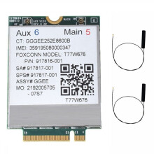 T77W676 4G Module LT4220 4G WWAN Card 917817-001 for Elite X21013 G3 EliteBook X360 1030 G3 Module+2XAntenna