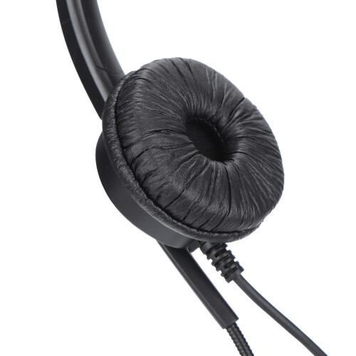 HT900 Téléphone de centre d'appels avec casque, ABS 1