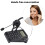 HT900 Téléphone de centre d'appels avec casque, ABS 10