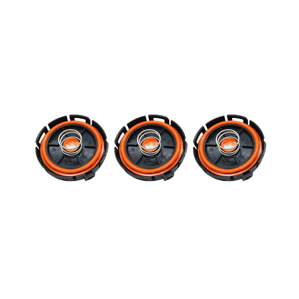 3X Engine Cylinder Valve Cover 11127555212 For - E81 E82 E84 E85 E87 E88 E90 E91 E92 E93 6032100123581