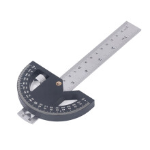 Rapporteur compact de 8 pouces pour un alignement facile des panneaux et la mesure des bords