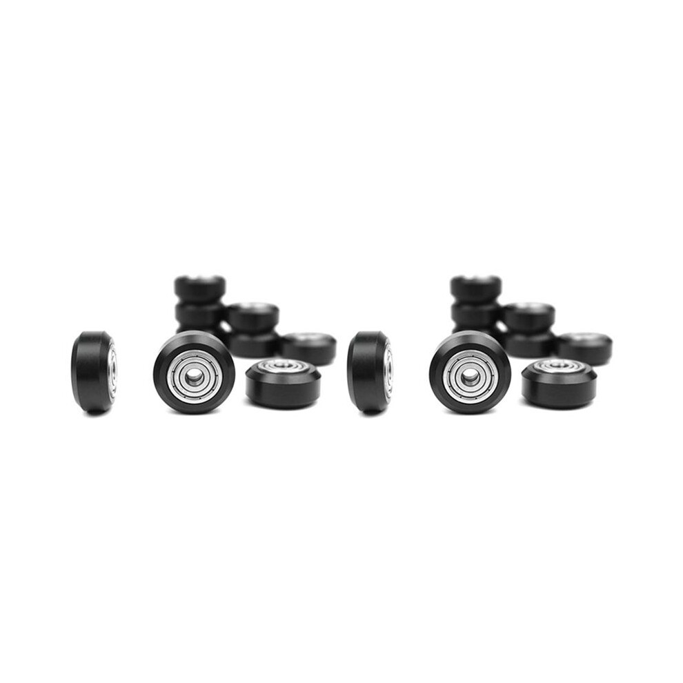 20 Pcs Plastic Wheel Pom With Bearings Models Passive Round Wheel Idler Pulley Gear Perlin Wheel For Cr10 3 6032120426686