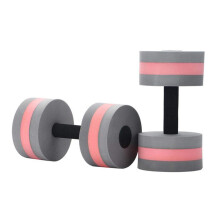 Water Dumbbell Two Pack 270mm EVA Foam Dumbbell Set For Water Aerobics Soft Padded Handles Aqua Fitness Pool