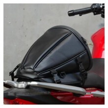 Waterproof Oxford Motorcycle Tail Bag Rear Seat Trunk with Large Capacity Storage for Travel