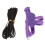Super Light Purple Bird Harness & Leash, Adjustable, Bite Resistant 1