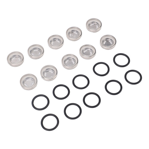 10 Stück Hauptbremszylinder-Schauglas mit O-Ring, 1