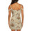 (S, Creamy) Robe mini moulante d'été festive 6