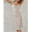 (L, Floral) Rochie midi fără coapsă, slim 7