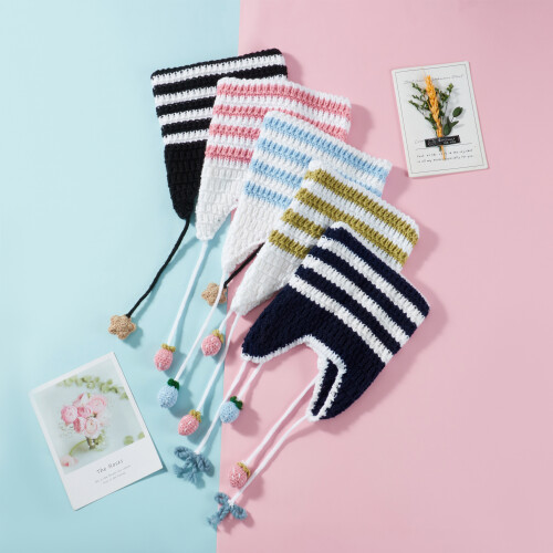 (One Size, Dark Blue) Bonnets chauds d'hiver plein air 2