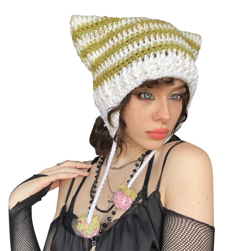 (One Size, Green) Bonnets chauds d'hiver plein air 1