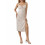 (L, Floral) Rochie midi fără coapsă, slim 4