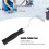 Bubble Paddle Tool Fiberglas Roller Aluminiumkopf 5