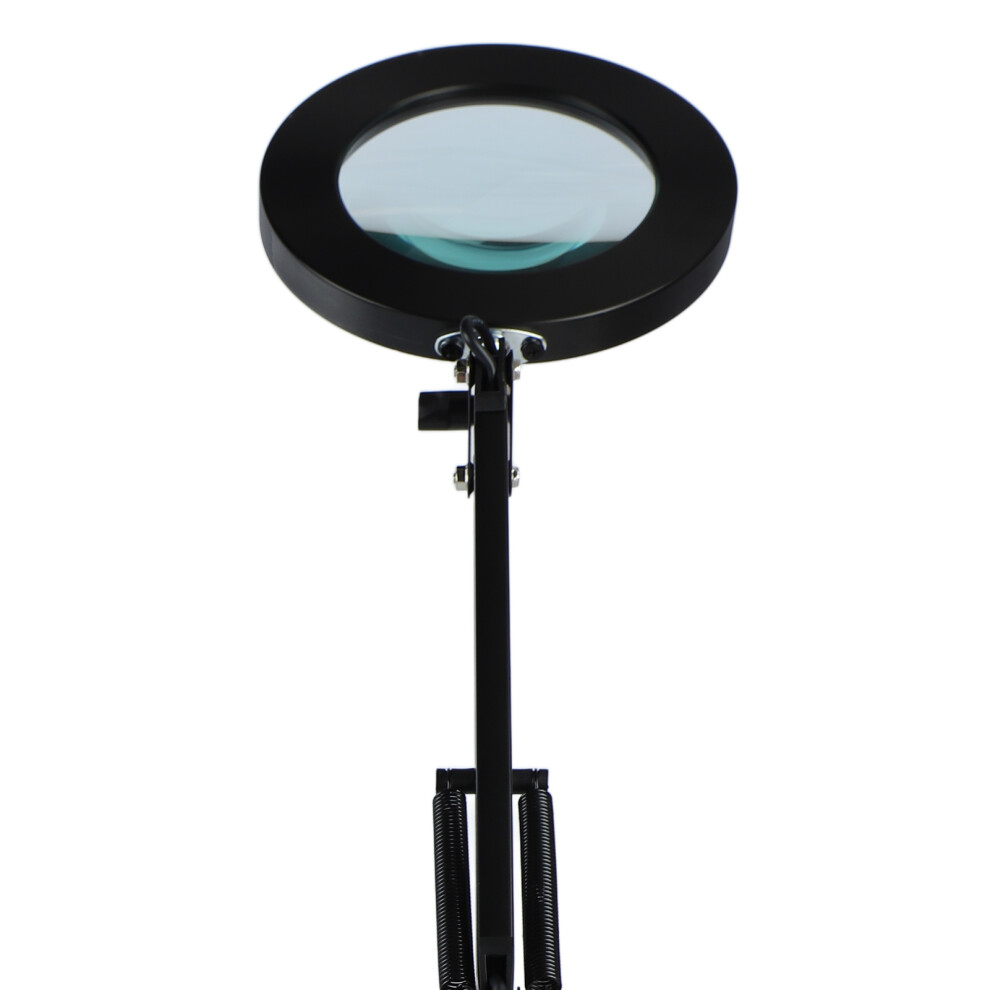 Lupenlampe 10-fache Lupe Schreibtisch LED-Licht