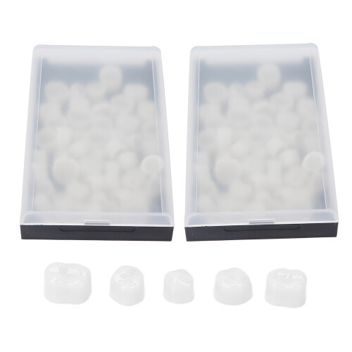 Durable Compound For Sturdy Solution, Comfortable Design Ensures Confident Smiles In Temporary Tooth Replacement (100Pcs)