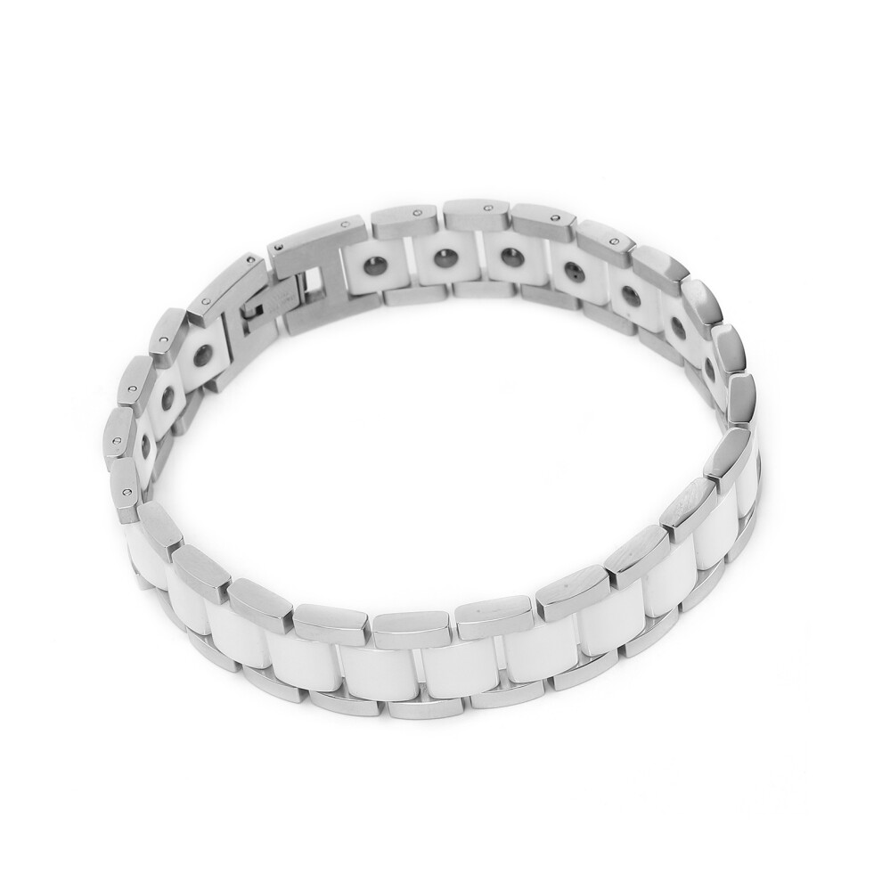 Magnetic Bracelet For Men, Titanium Steel Waterproof Ultra Strength Magnets, Adjustable Length Neodymium Magnets For Fitness Wear Casual Occasions