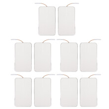 Électrodes réutilisables pour appareil TENS, en hydrogel conducteur, pour stimulation musculaire. Compatibilité universelle, excellente