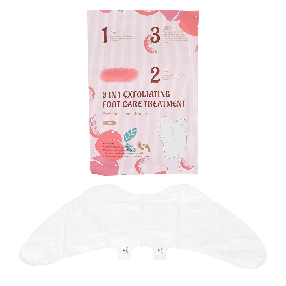 Callus Removal Foot Peel Mask Exfoliating Foot Mask For Dry Cracked Feet Baby Soft Skin Foot Spa Deep Moisturizing With Aloe Vera Extract Universal F
