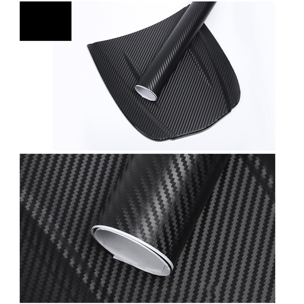 Carbon Fiber Vinyl Wrap For Cars, 3D Carbon Fiber Textured Self Adhesive Film With Bubble Free Air Release Technology, Waterproof And Durable Car 9340959985036