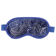 Veelzijdig gel-oogmasker, bevordert de bloedsomloop en verlicht oogvermoeidheid, verstelbare pasvorm, verkoelend koud kompres en comfortabel warm