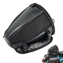 Motorcycle Tail Bag Waterproof Large Capacity Rear Seat Luggage with Convertible Carry Design