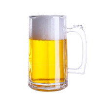 Beer Glasses 530ML Capacity Transparent Glass Beer Mug For Home And Party Use Classic Beer Stein Style