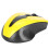 Ergonomic 2.4G Mini Wireless Optical Mouse - Yellow for PC & Tablet 1