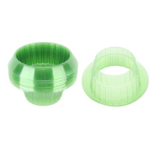 10 pièces de cloches en plastique vert pour jardin, dômes d'humidité pour plantes