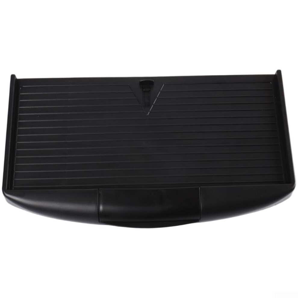 Shock Resistant Abs Keyboard Tray, 4Level Height Adjustment, Smooth Ball Bearing Slides, And Gray/White/Black 9187378630044