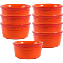 Ramekins Set, Creme Brulee Ramekins, Souffle Dishes, Oven Proof Dishes, Set Of 8, For Air Fryer