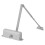 Hydraulic Door Closer with Buffer, Adjustable Spring, 202x65x70mm 1