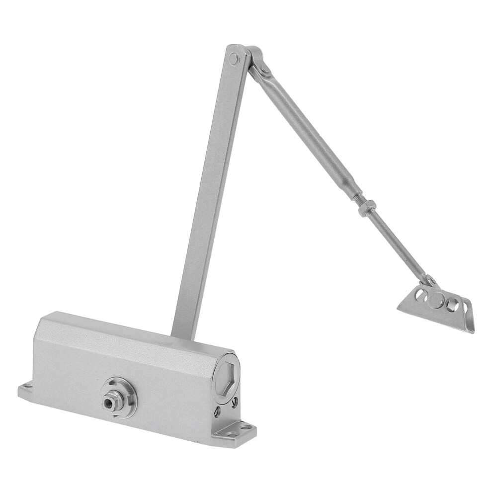 Hydraulic Door Closer With Buffer, Adjustable Spring, 202X65x70mm 7901377640703