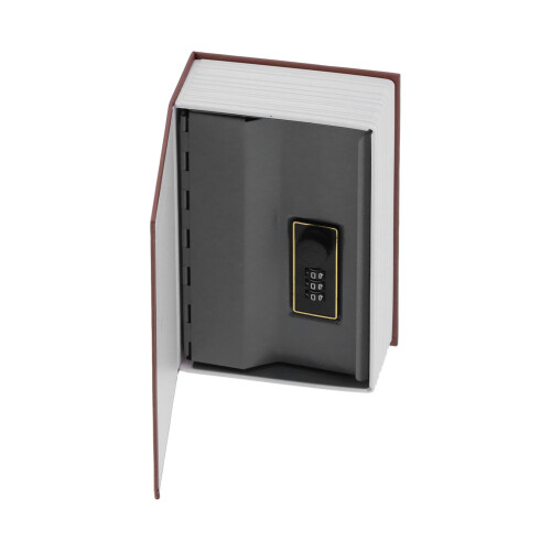 Hidden Safe Box in Book Form for Valuables: Compact 4.3x6.7in Design 2