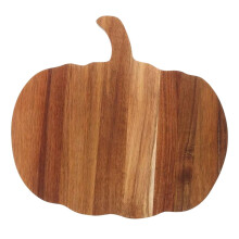 Halloween Pumpkin Shaped Wooden Cutting Board Cheese Serving Platter Bread Board For Cutting Vegetables Natural Wood
