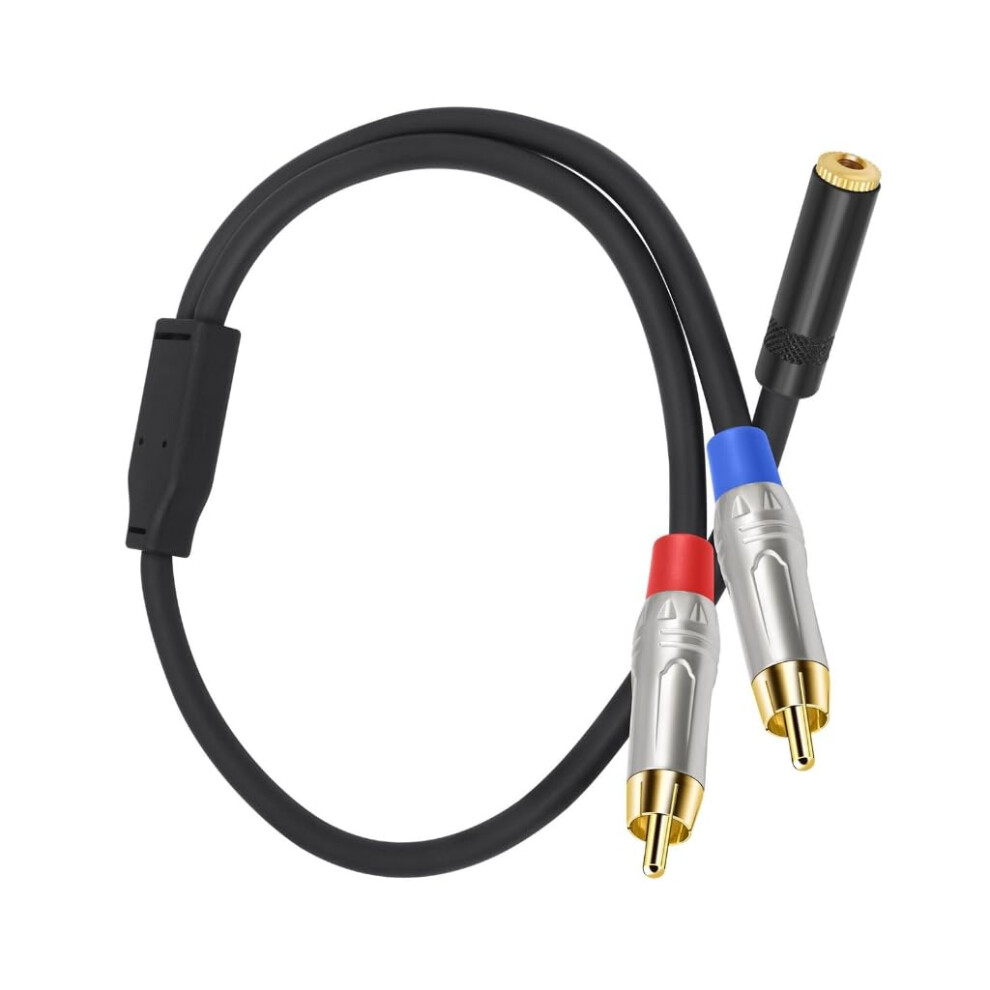 3.5Mm To 2Rca Sound Cable Female To Male Y Splitter 2Rca Cable For Phone Home Theater Amplifiers Speakers Stereo 9199774281294