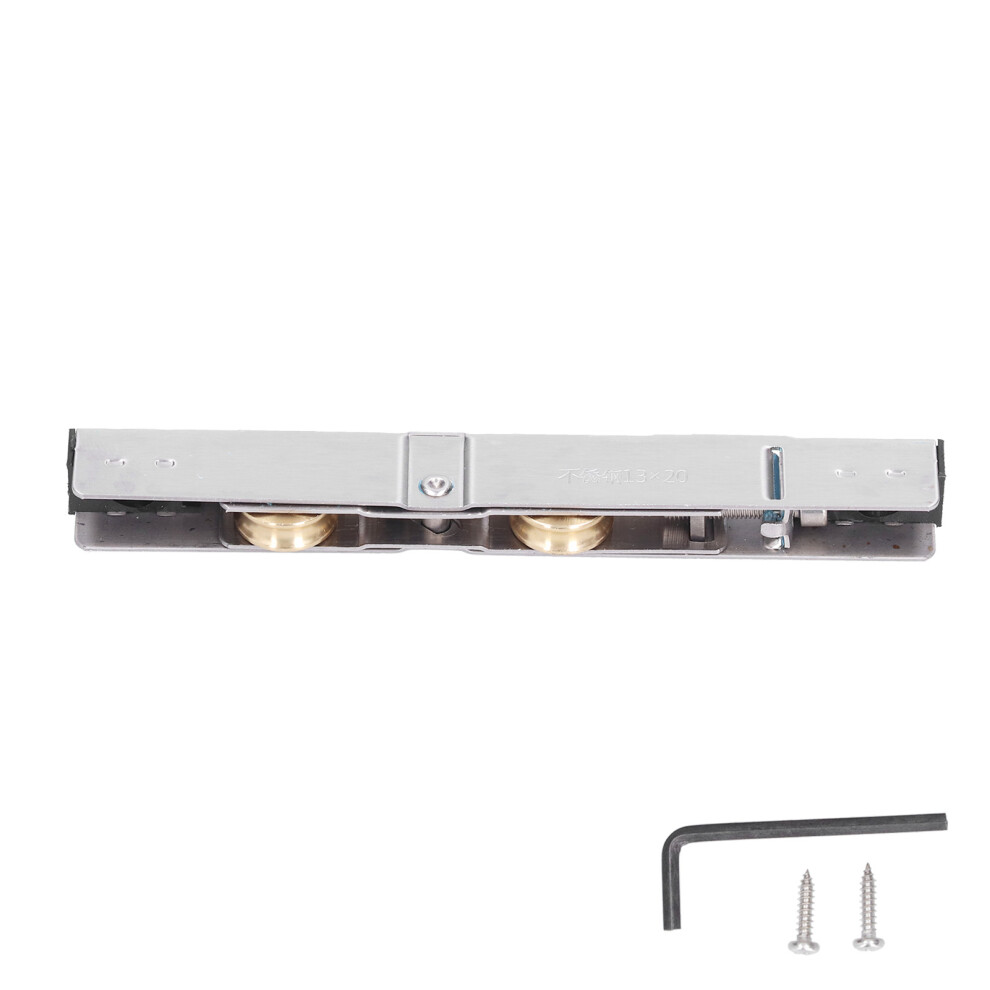 Smooth Operation Rollers For Sliding Doors Stainless Steel Frame With Double Groove Copper Pulley High Load Capacity Corrosion Resistant Adjustable 9464372494095