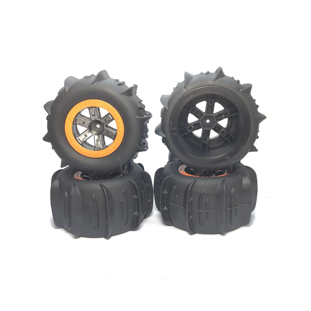 4Pcs 110Mm Paddle Tires Snow Sand Tyre Wheel For Hosim Xinlehong 9125 9116 9155 144001 124019 104009 Rc Car Parts 6032975792080
