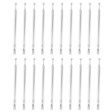20X Replacement 39cm 6 Sections Telescopic Antenna Aerial for Radio TV