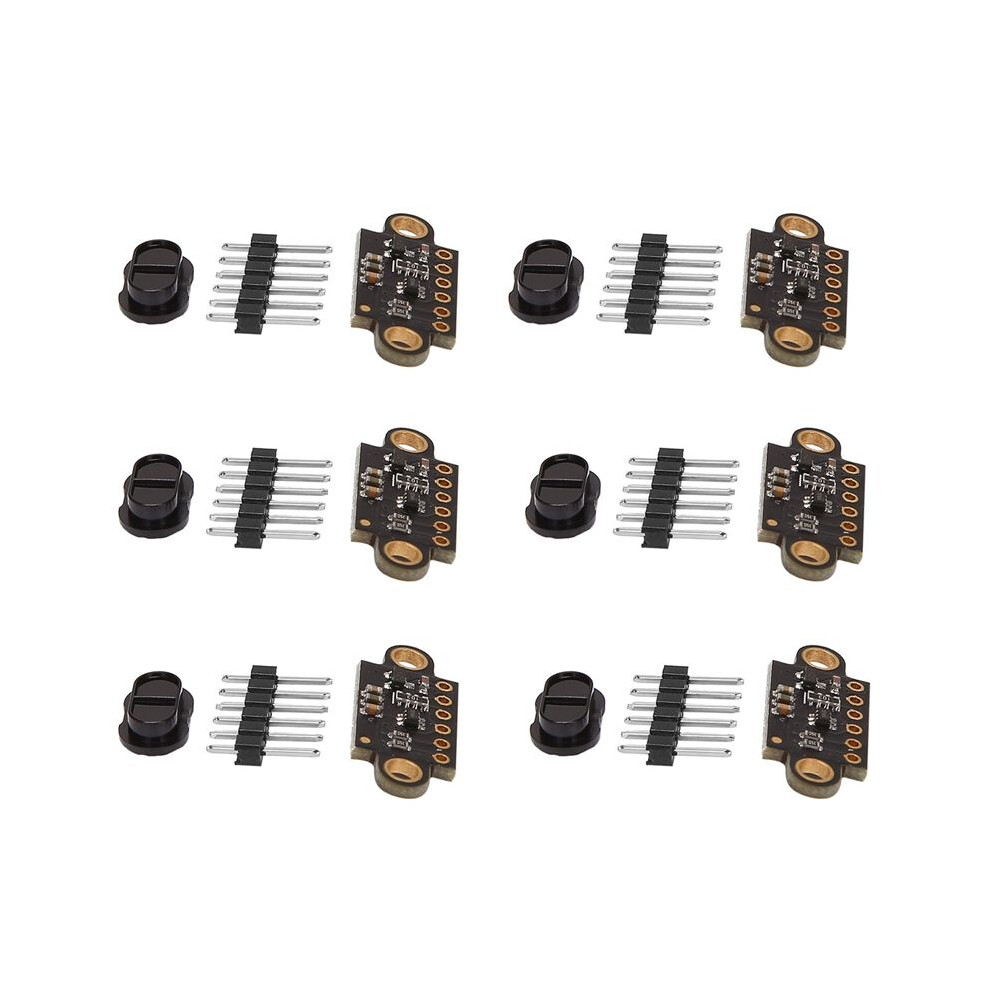 6X Vl53l1x Ranging Flight Sensor Module 3V-5V Distance 400Cm Measurement Extension Board Module For 6032790352230
