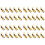 Right Angle Spade Fork & Binding Post - 4mm Banana Plug Socket - Spade Fork Connector for Speaker & Power & Amp(40 Pack) 1