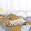 Summer Cat Cooling Mat Napping Pads Non-Slip Bottom-Yellow M 5