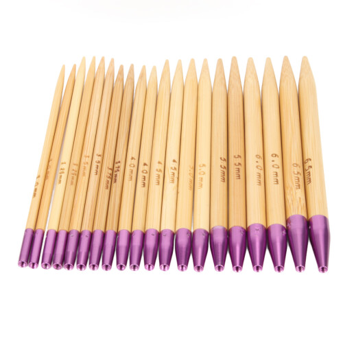 10 Pairs Interchangeable Circular Knitting Needles Set with Storage Bag 1