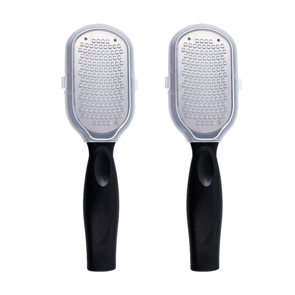 Professional Foot Care, Stainless Steel Exfoliator for Feet - Dead Skin Remover with Safe Cutters, Foot Care Tool for Smooth Feet For Nightclubs