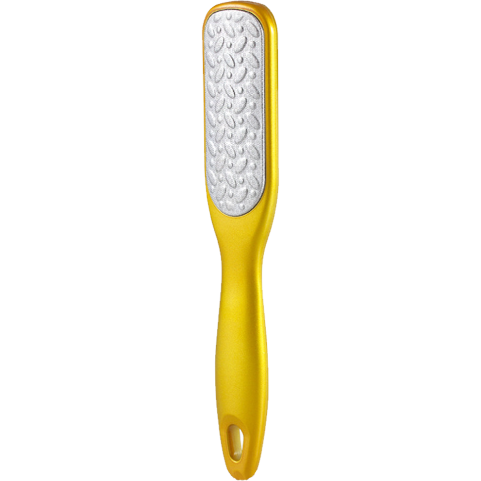Stainless Steel Foot File, Wet and Dry Use Corn Remover, Portable Professional Pedicure Tool for Dead Skin Removal, Callus Eliminator (Compact and